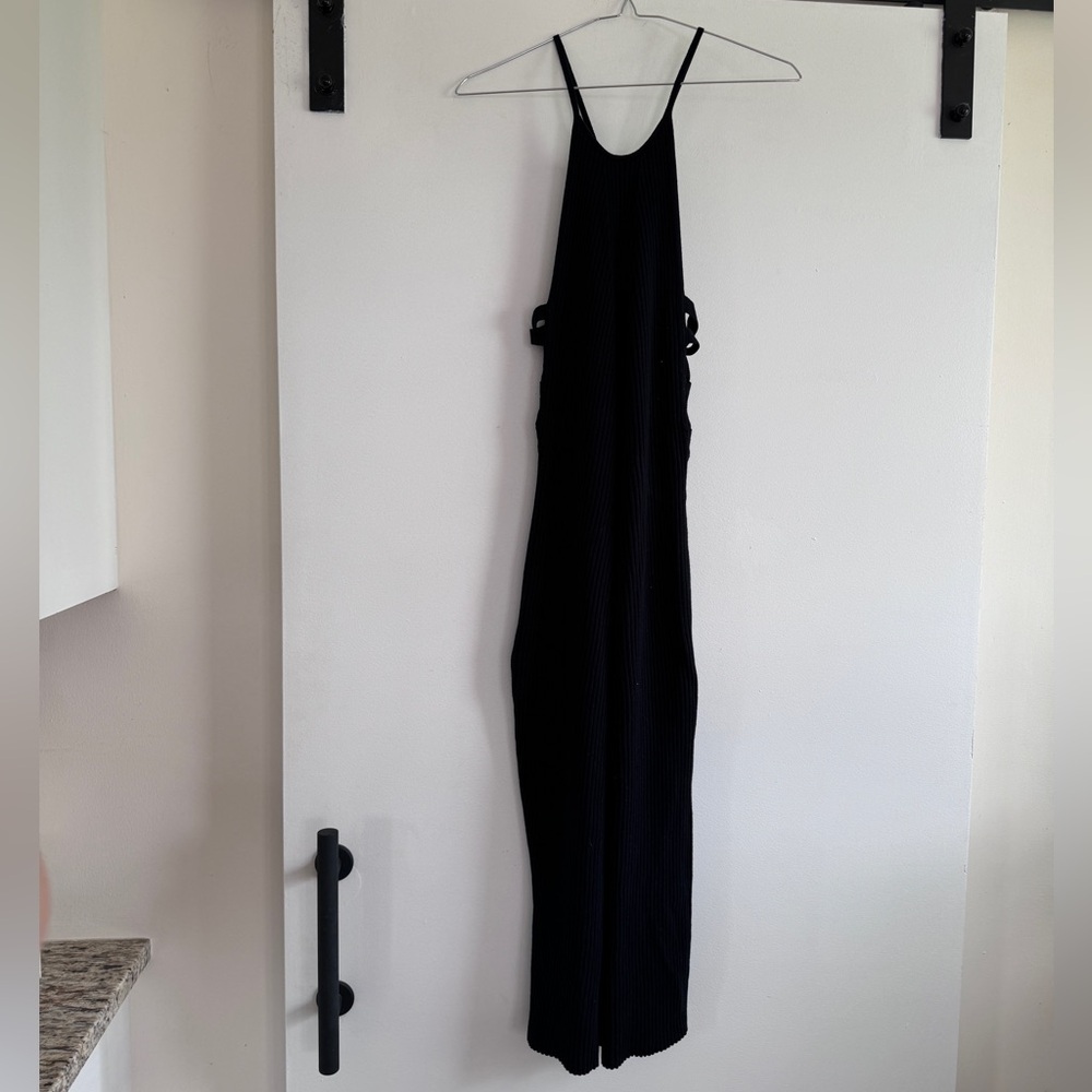 Free People sweater rib slip dress